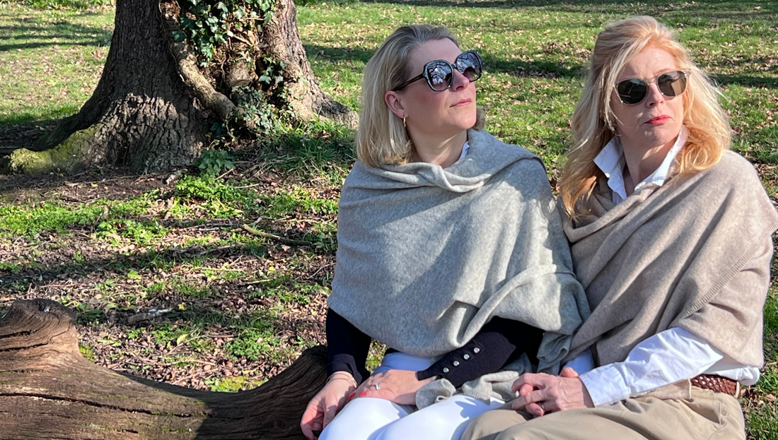 Cashmere Travel Wrap - The ultimate travel essential