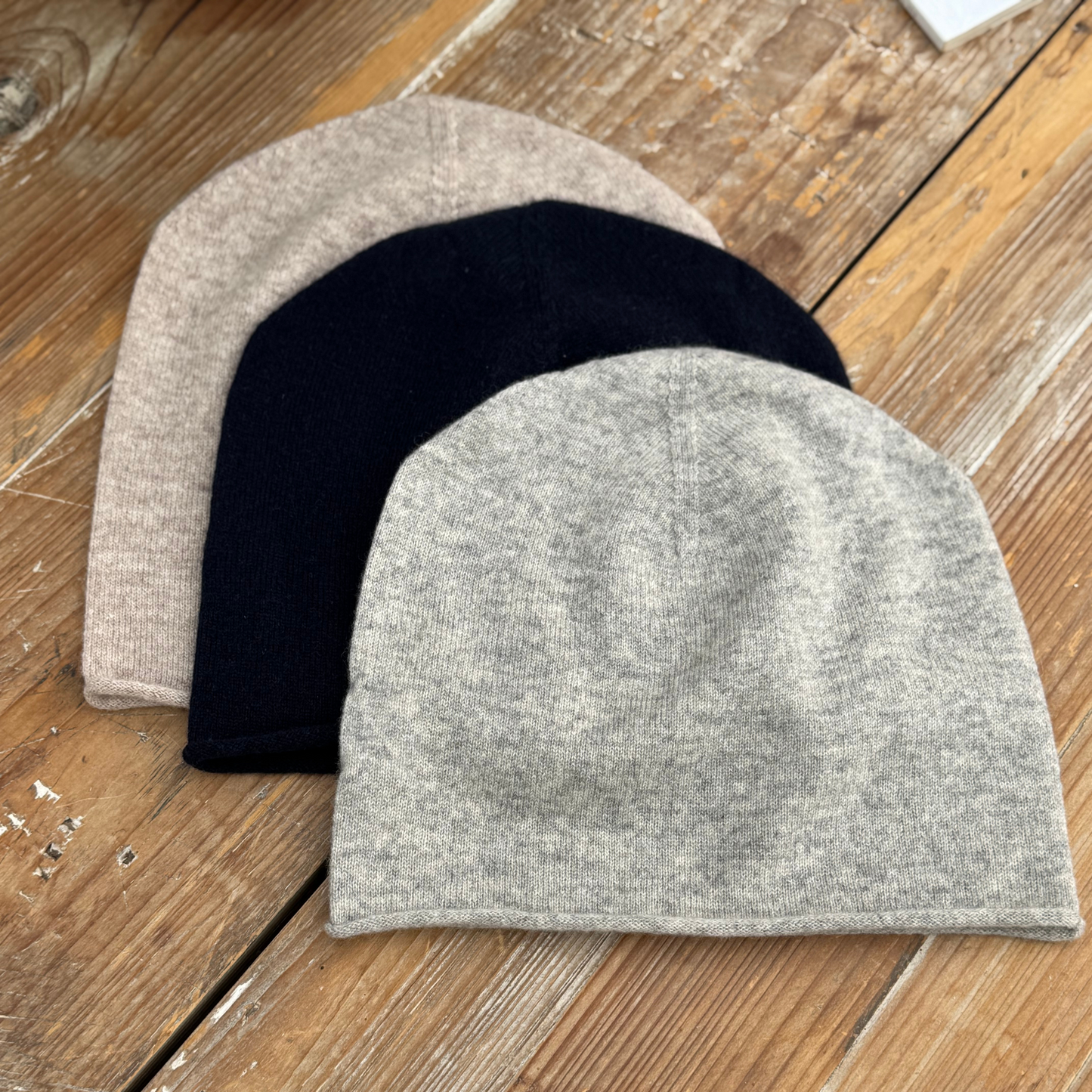 Cashmere Hat – Light Grey