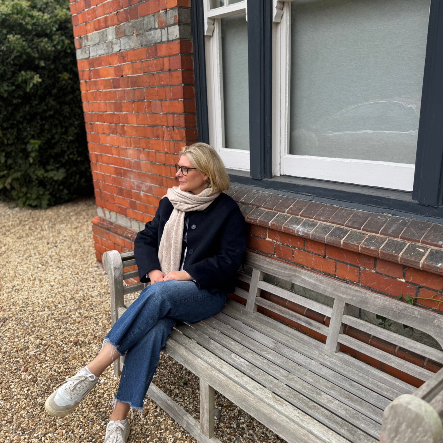 Cashmere Travel Wrap - Sand