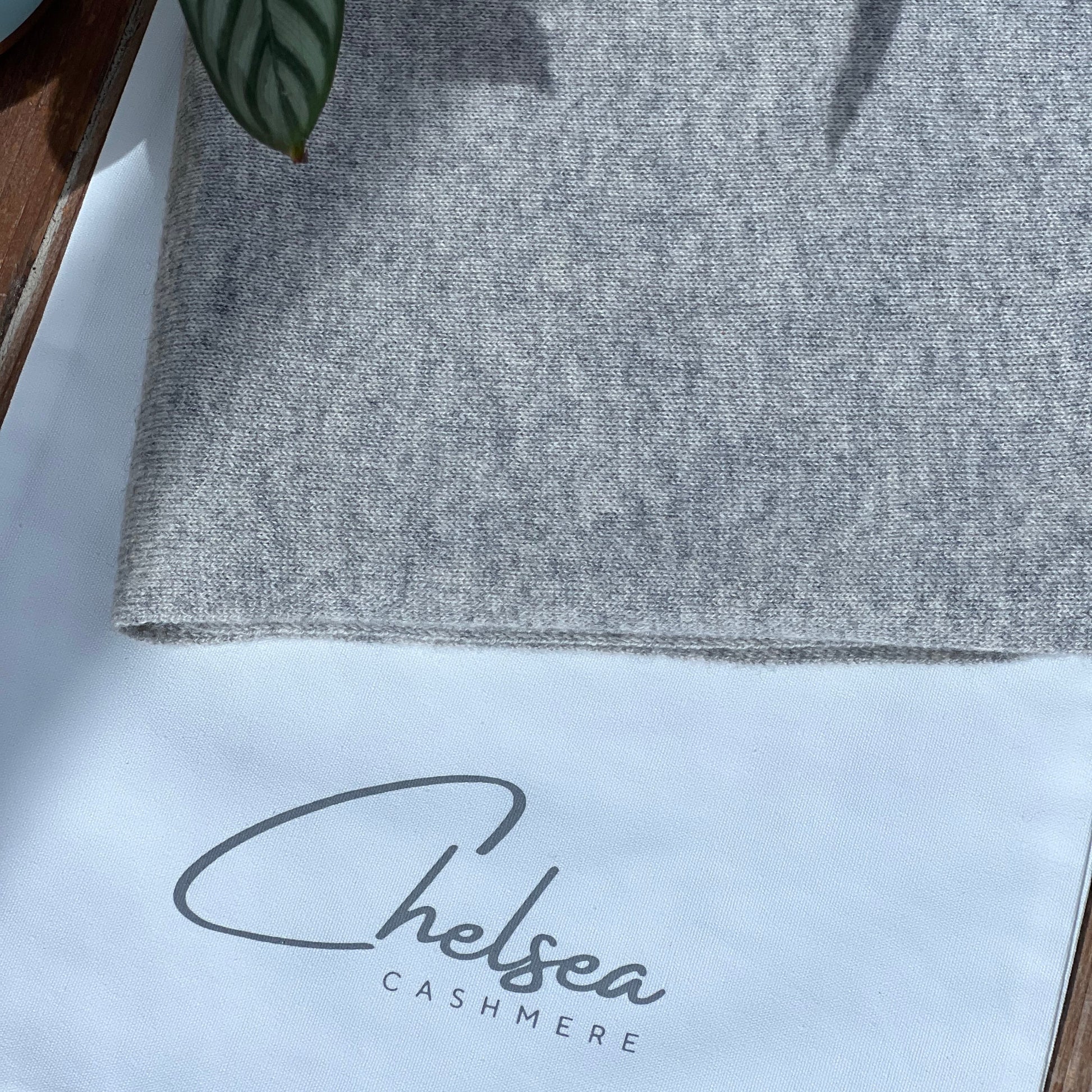 Cashmere Travel Wrap with free dust bag from Chelsea Cashmere